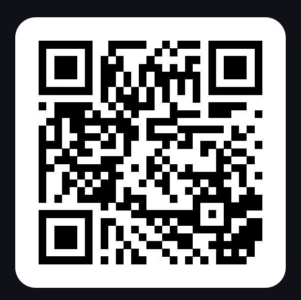 QR code to launch the AR e-bike experience on mobile